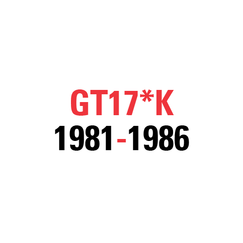 GT17*K 1981-1986